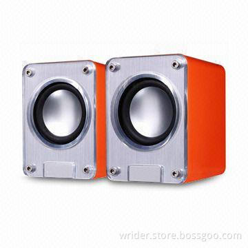2.0 Computer Speaker with RMS 3W x 2, 5V DC/USB Power